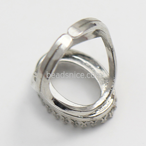Ring setting bezel  lead-safe nickel-free