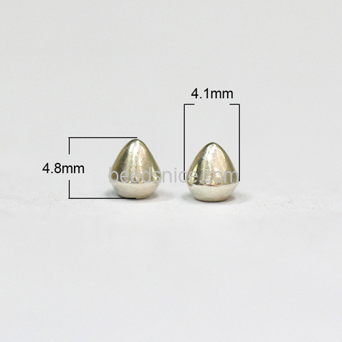 925 Sterling silver hand-separated beads DIY accessories