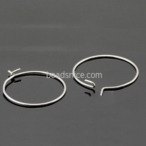 Wholesale stainless steel ring earrings DIY jewelry accessories