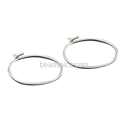 Stainless steel earring supplies for jewelry making