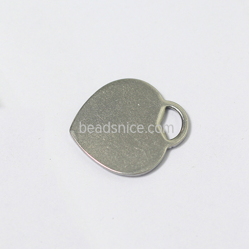 Stainless steel round cabochon setting pendants