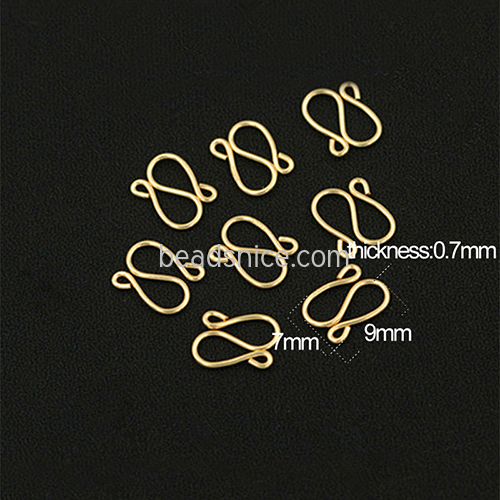 Gold filled Clasp for Jewelry parts making