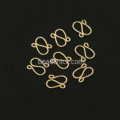 Gold filled Clasp for Jewelry parts making