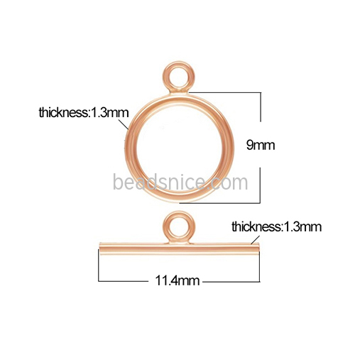 Gold filled toggle clasp Nickel free Lead safe Jewelry making supplies