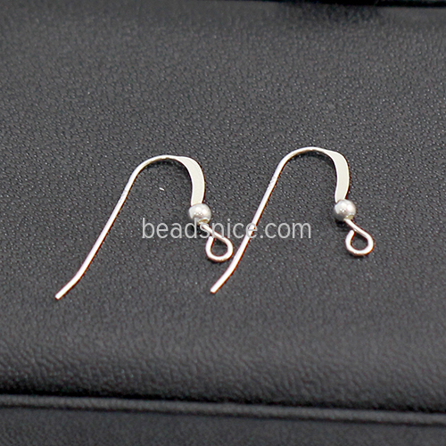 925 Sterling Silver French Wires Components