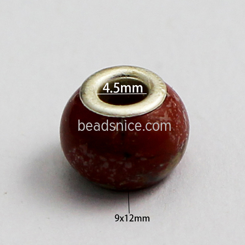 Macroporous beads Gemstone Delicate Multicolor Smooth Jewelry making