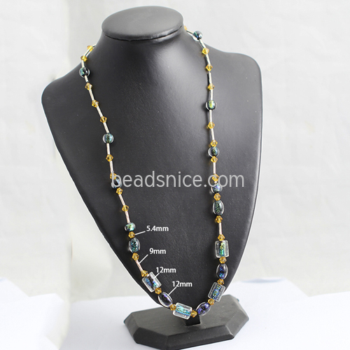Murano glass Necklaces Chain Bulk beads Bracelet Bright colors DIY Jewelry making