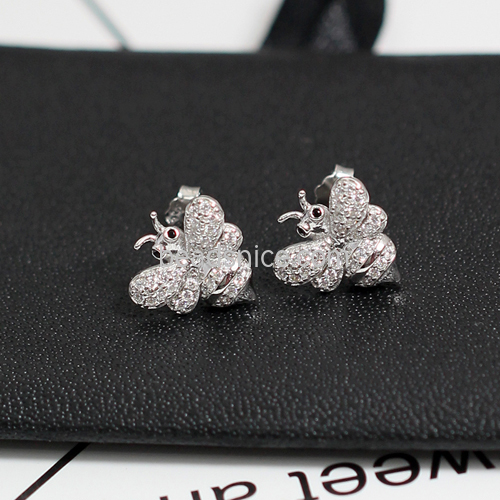 925 Sterling silver Earring stud Delicate Jewelry wholesale Nickel free Lead safe