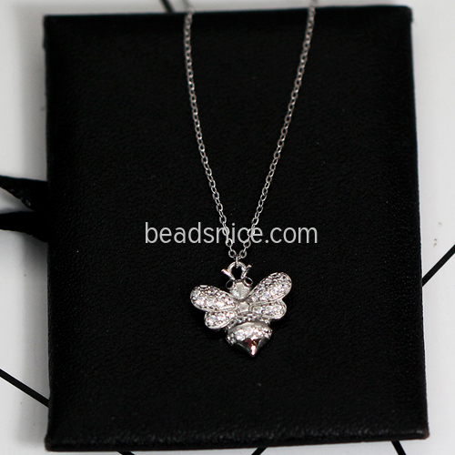 Bee jewellery set silver bee necklace bee earrings gifts for her