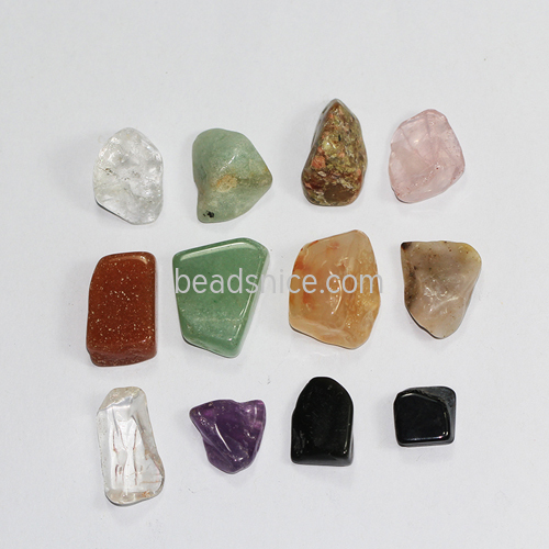 Natural Mixed Crystal beads Multicolor Irregular shape Gemstone for DIY Jewelry making