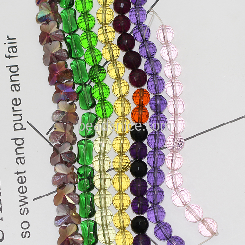Murano glass beads multicolor jewelry making