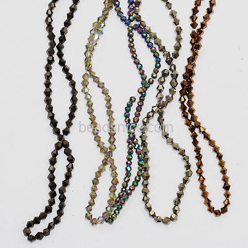 Glass beads bulk kids' craft jewelry making