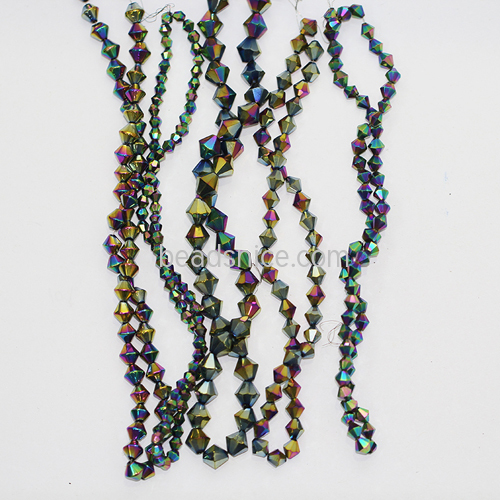 Glass beads bulk kids' craft jewelry making