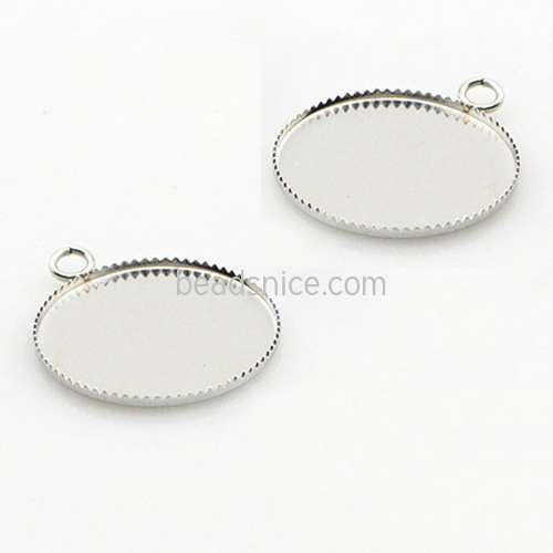 Stainless steel pendant trays bulk jewelry wholesale