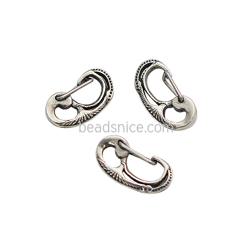 925 sterling silver clasp jewelry making supplies wholesale nickel free