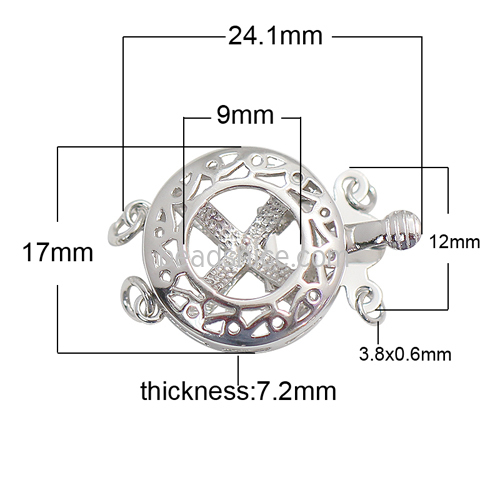 925 Sterling Silver Clasp High Quality Wholesale Jewelry for Bracelet Necklace Making