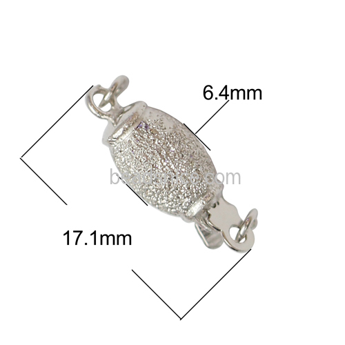 925 Sterling silver jewelry findings components handmade DIY pearls clasps