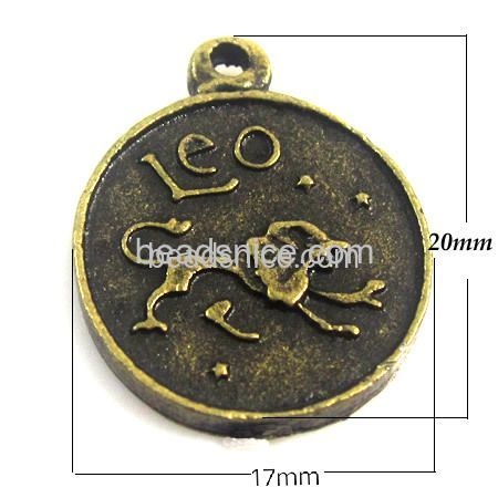Alloy pendant jewelry making supplies wholesale