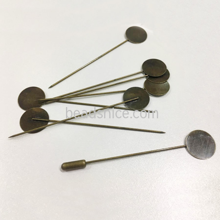 Long needle hat pins stick pin