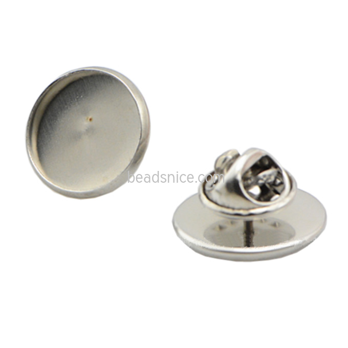Stainless Steel tie Tacks butterfly pinch button