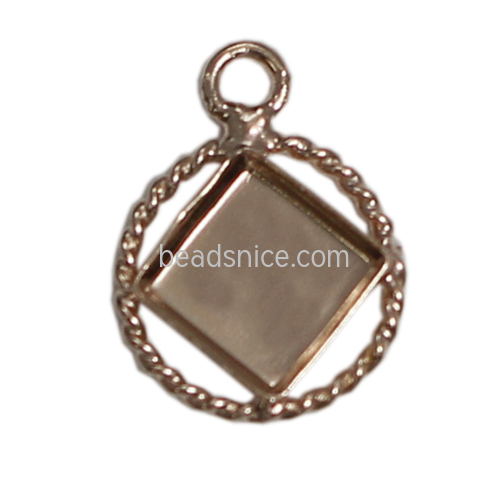 925 Sterling Silver Pendant Tray