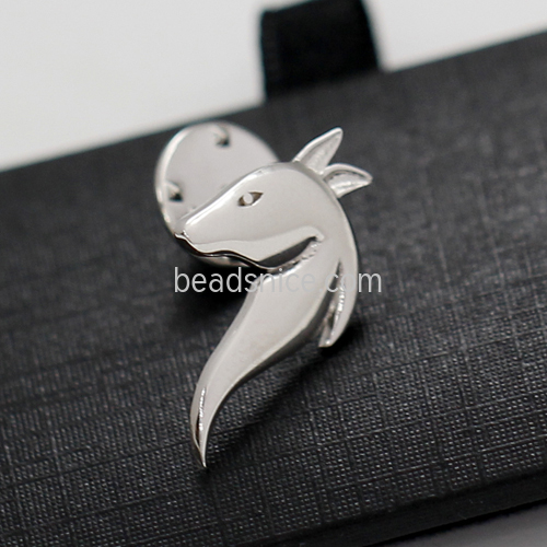 Sterling Silver Nail Tie Tack Lapel Pin Back Clutch Scatter Butterfly Clasp Squeeze Badge Holder