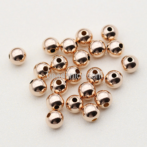 14kt Gold filled round beads
