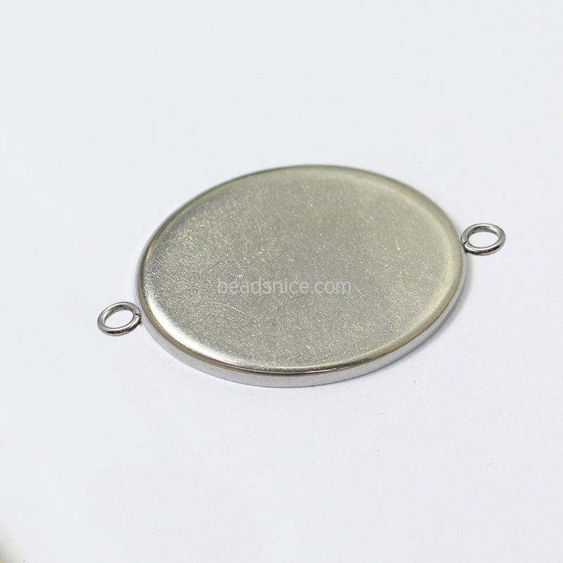 Bezel tray setting stainless steel for jewelry making