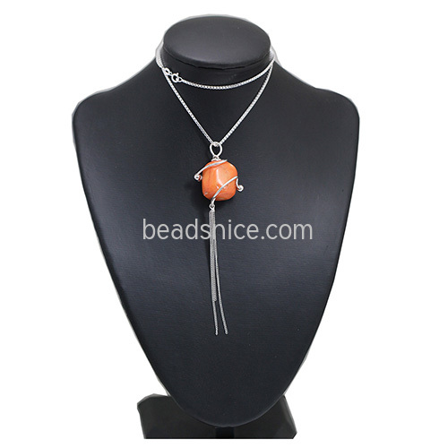 Coral  chain pendant fashion delicate