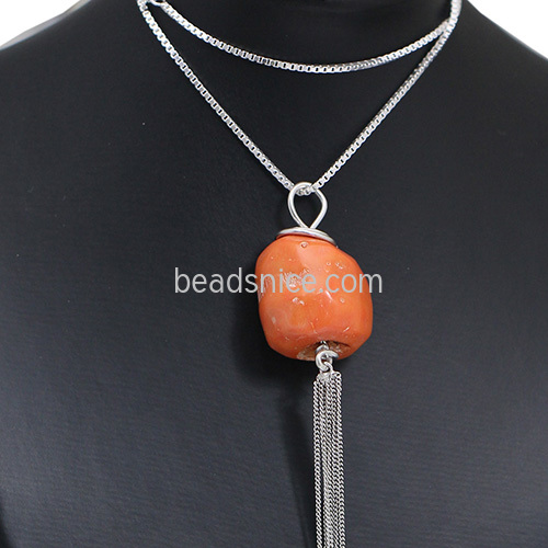 coral  pendant fashion delicate