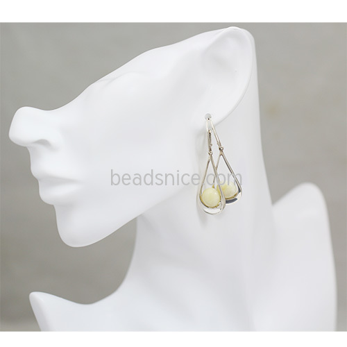 Gold-Filled Beeswax Earrings