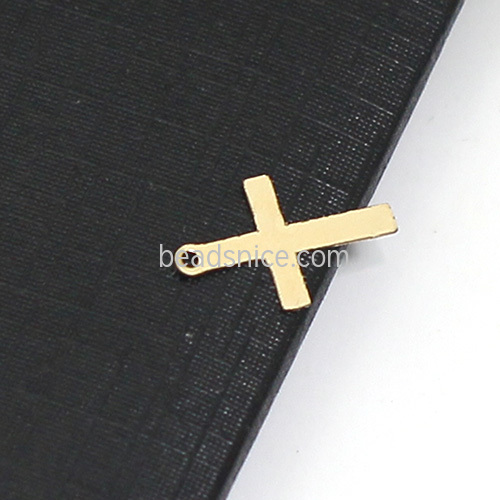 Gold Filled Cross Pendant Charm
