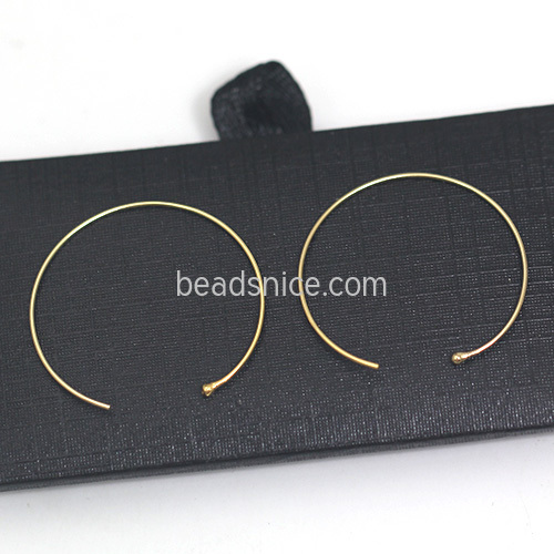 Gold Filled Hoops Earring Components