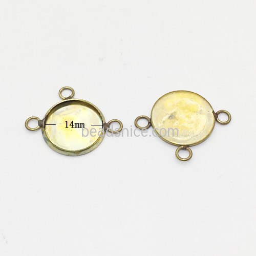 Brass Base Connectors Finding for Jjewelry Making Wholesale