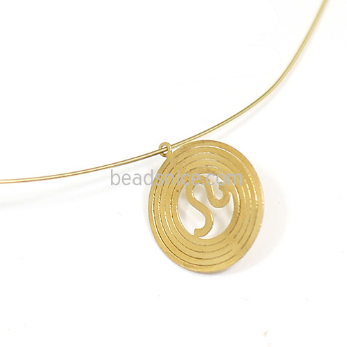 Gold Filled Pendant Charm