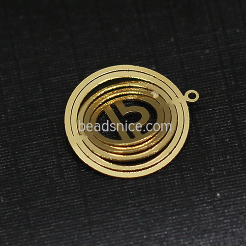 Gold Filled Pendant Charm