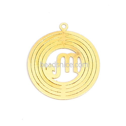 Gold Filled Pendant Charm