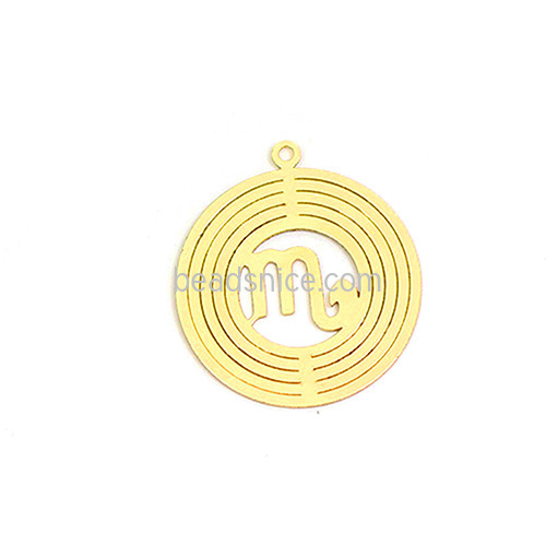 Gold Filled Pendant Charm