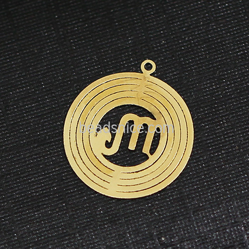 Gold Filled Pendant Charm