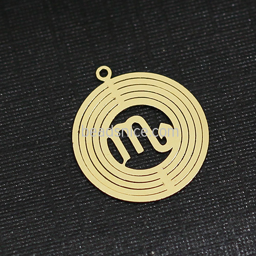Gold Filled Pendant Charm