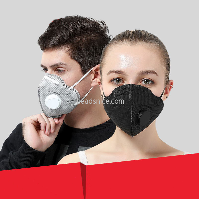 Face Mask Anti-Industrial Dust Activated Carbon KN95 Currently Available Anti-fog Haze Mouth Made Polishing Men And Women Black