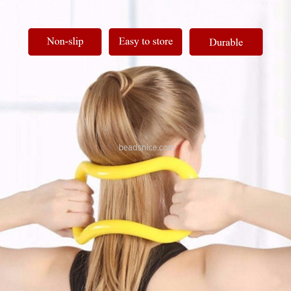 Household  Slimming Yoga Open Back Artifact Thin Shoulder Yoga Ring Fascia Stretching Massager