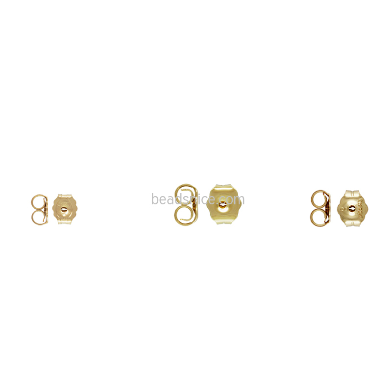 3.8x4.6mm/4.3x5.1mm/4.7x5.4mm  Earring Back