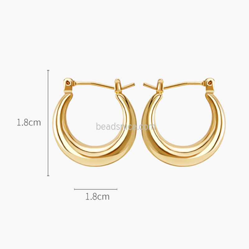 Fashion Simple and Elegant Alloy Woman’s  Earrings