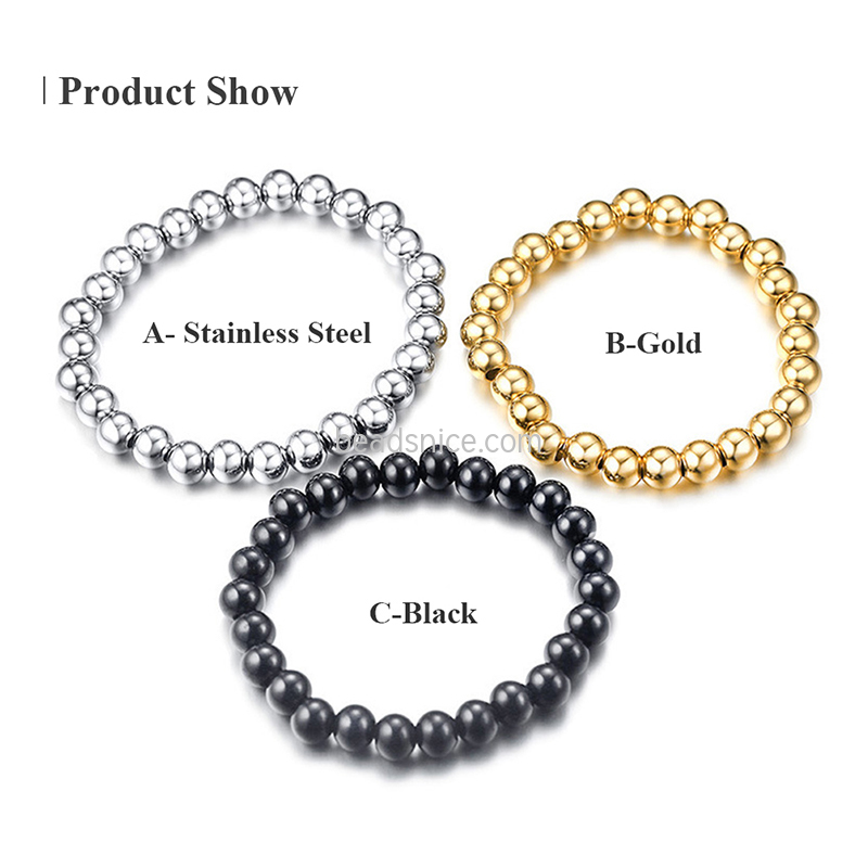 Fashionable hot sale stainless steel men's bracelet