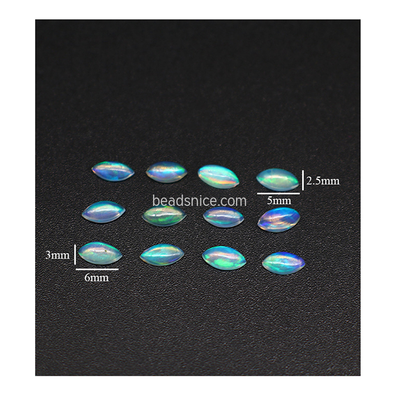 Natural Opal colored horseseye flat surface