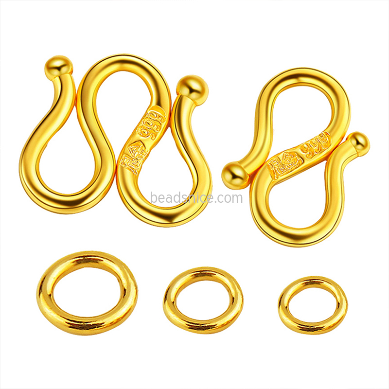 999 solid gold Clasps