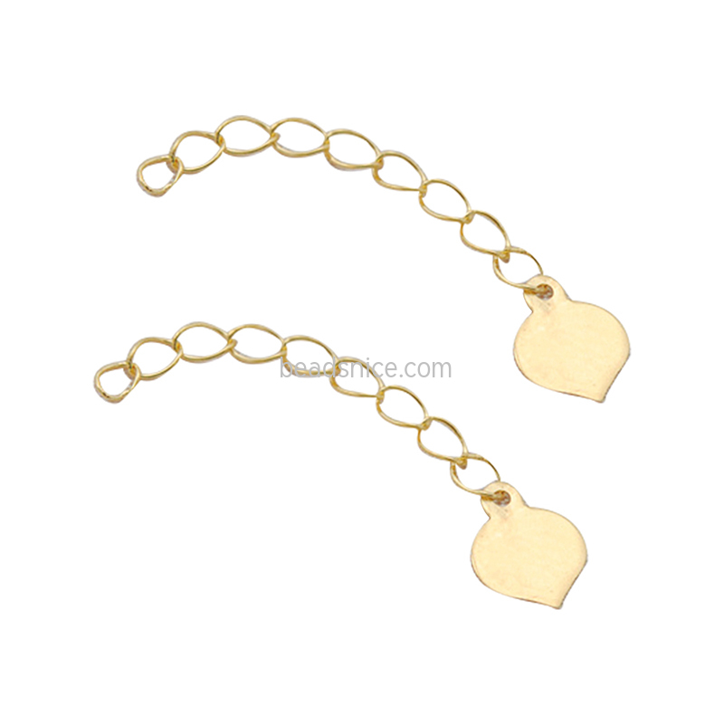 18K gold extension chain