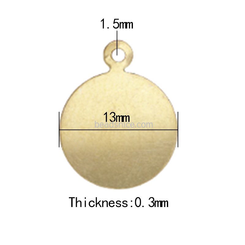 13.0mm Round Disc 1.8mm Hole (0.3mm Thick)