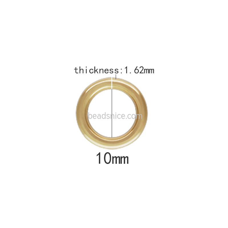 Open Jump Ring C&L 14ga 1.62x10.0mm